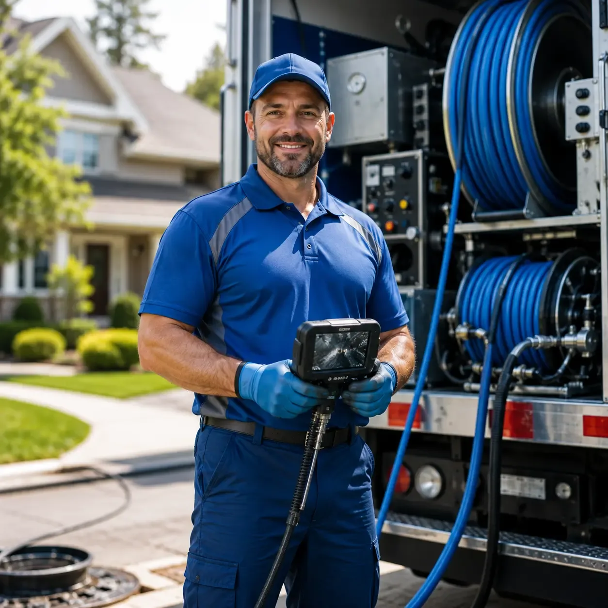 Local outdoor drain cleaning specialists in South Newfane, VT